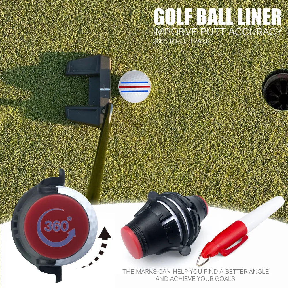 360 Degree Rotating Golf Ball Liner