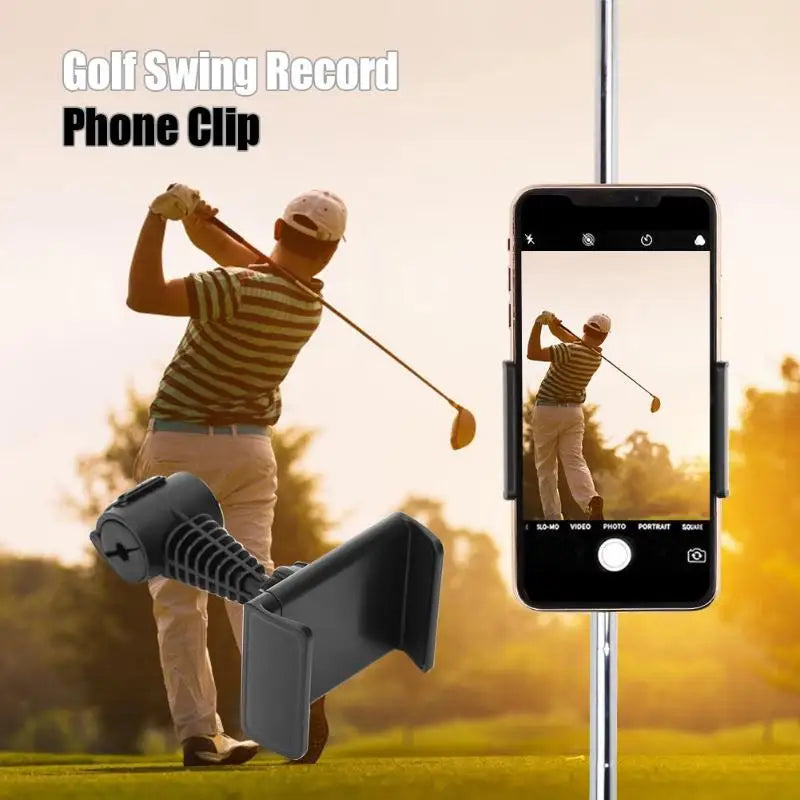 Golf Swing Record Phone Holder